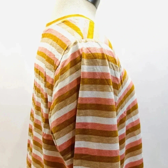 NWT SONOMA Women Long Sleeve Pullover Cotton The Everyday Tee Shirt Extra Large - Picture 7 of 12